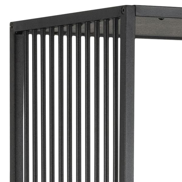 Strington reol 5 hylder sort.