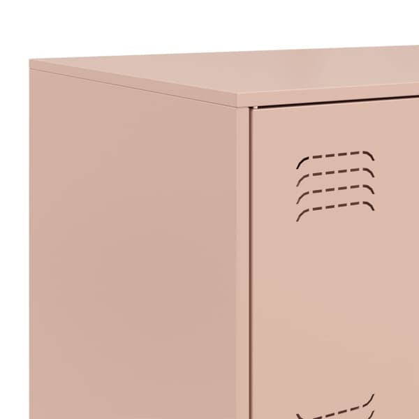 Senkki pinkki 67x39x73 cm teräs