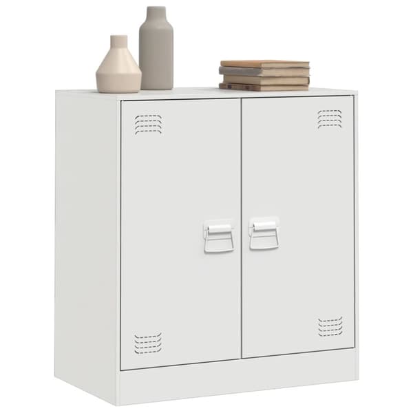 Skänk vit 67x39x73 cm stål