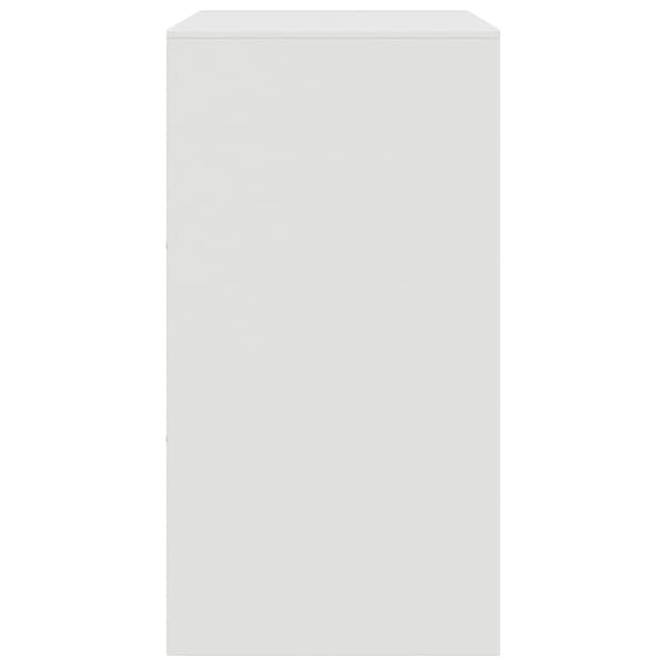 Skänk vit 67x39x73 cm stål