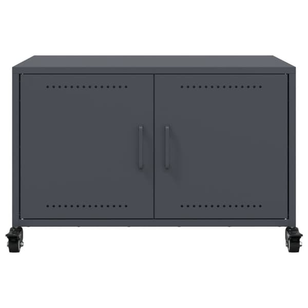 TV-taso antrasiitti 68x39x43,5 cm teräs