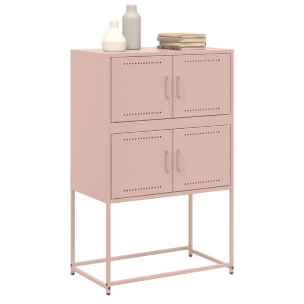 Senkki pinkki 68,5x38,5x107 cm teräs