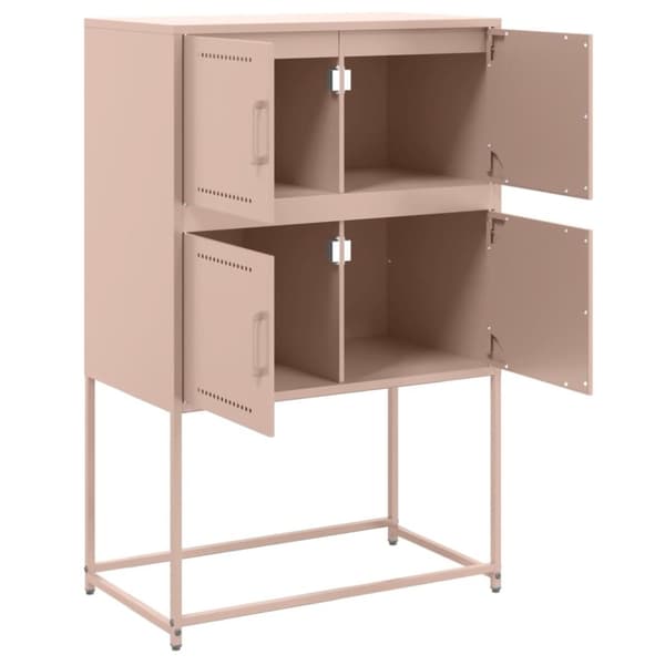 Senkki pinkki 68,5x38,5x107 cm teräs