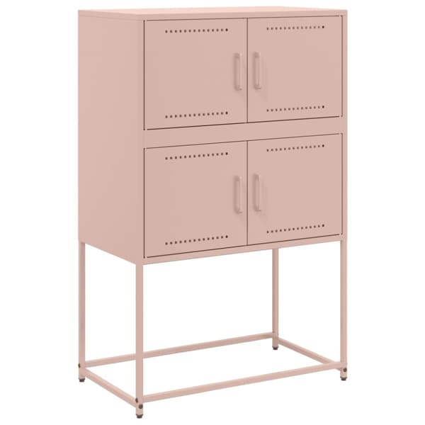 Senkki pinkki 68,5x38,5x107 cm teräs