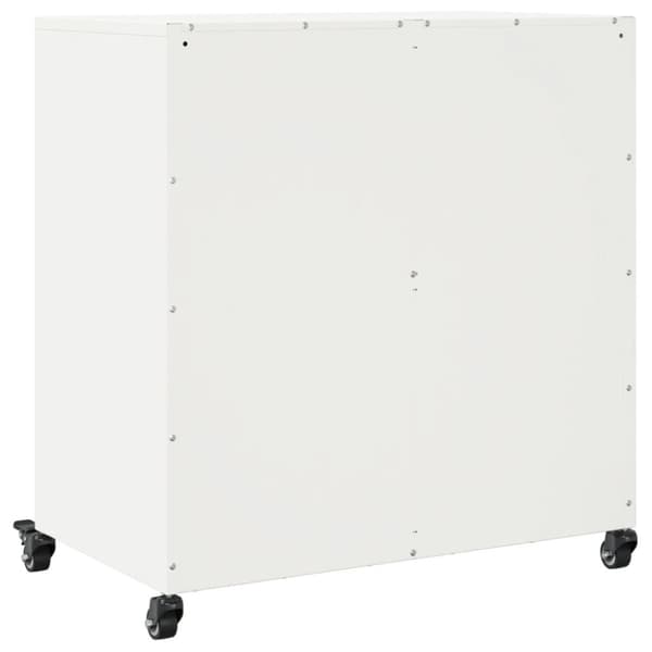 skænk 68,5x39x72 cm koldvalset stål hvid