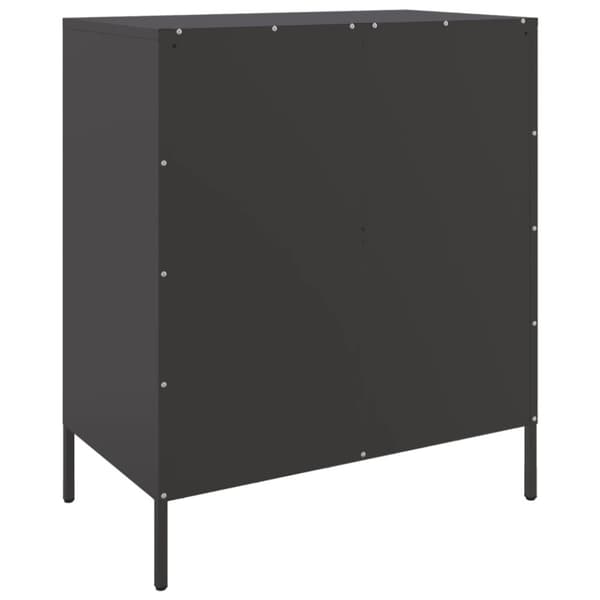 skænk 68x39x79 cm stål sort