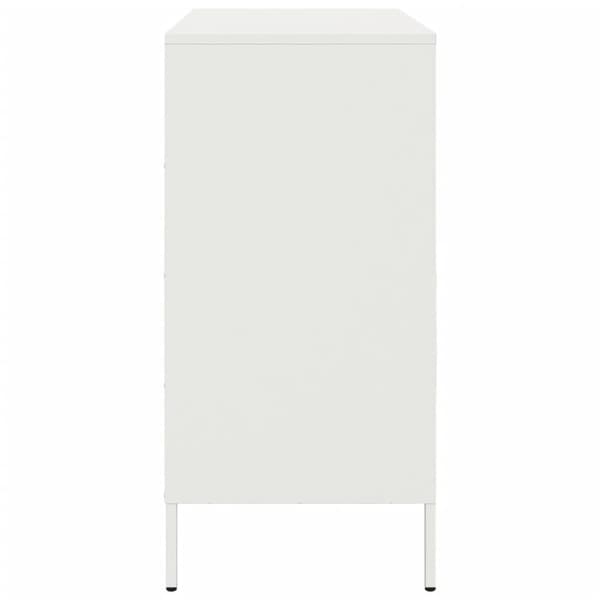 skab 68x39x79 cm stål hvid
