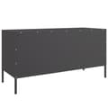 Miniatyrbillede 8 af 10: tv-bord 100,5x39x50,5 cm stål sort