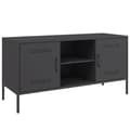 Miniatyrbillede 2 af 10: tv-bord 100,5x39x50,5 cm stål sort