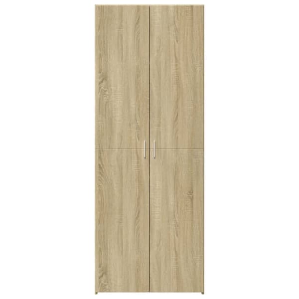 Kaappi Sonoma-tammi 70x42,5x185 cm tekninen puu