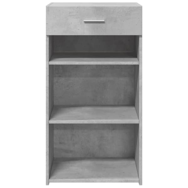 skab 50x42,5x93 cm konstrueret træ betongrå