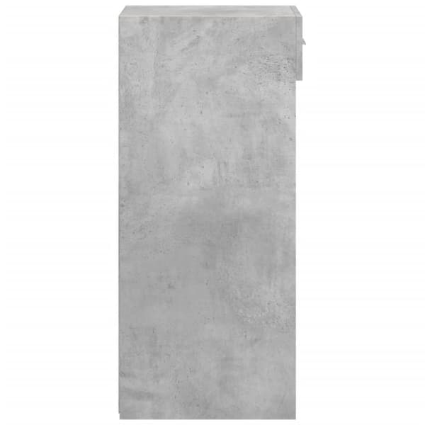 skab 50x42,5x93 cm konstrueret træ betongrå