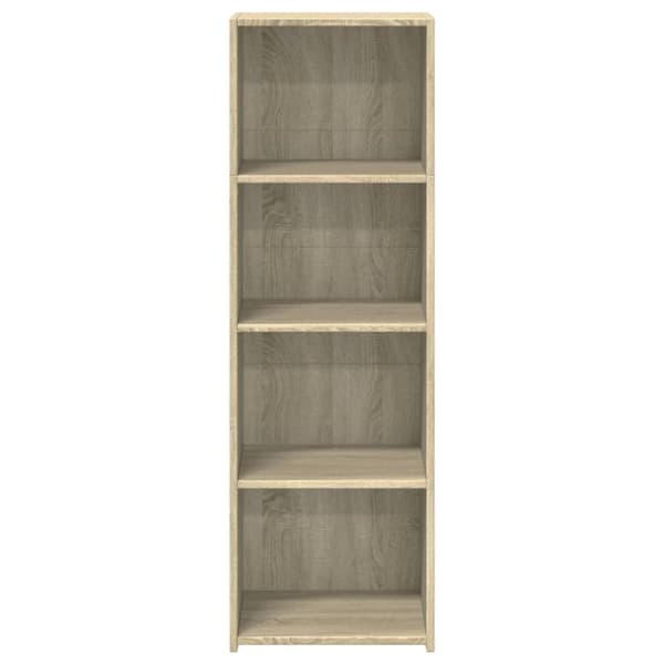 reol 40x41x124 cm konstrueret træ sonoma-eg