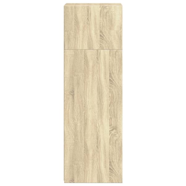 reol 40x41x124 cm konstrueret træ sonoma-eg