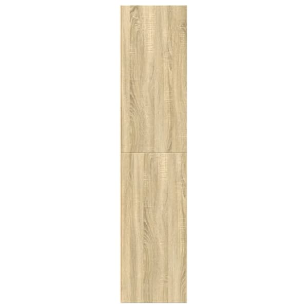 reol 70x41x185 cm konstrueret træ sonoma-eg