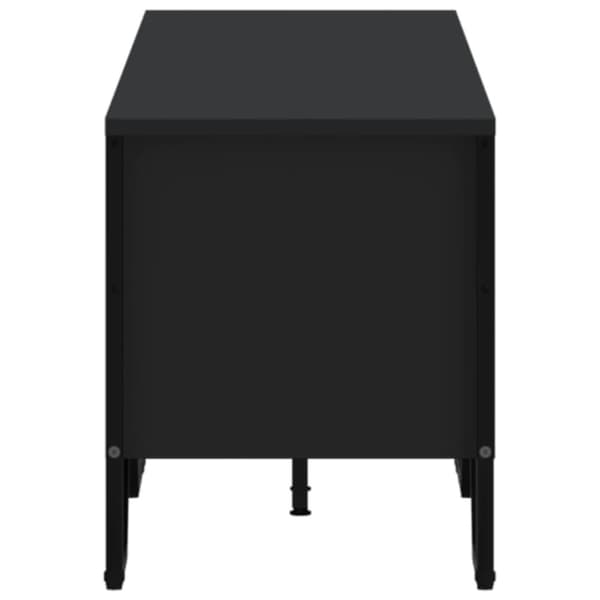 tv-bord 180x34x41 cm konstrueret træ sort