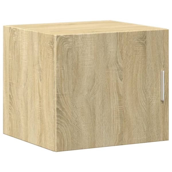 skab 45x42,5x225 cm smalt konstrueret træ sonoma-eg
