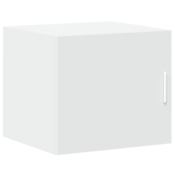skab 45x42,5x225 cm smalt konstrueret træ hvid