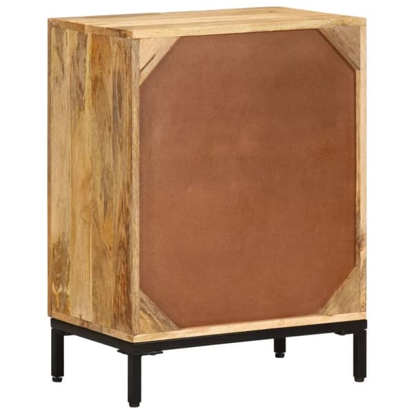 skab 53x35x72 cm massivt mangotræ