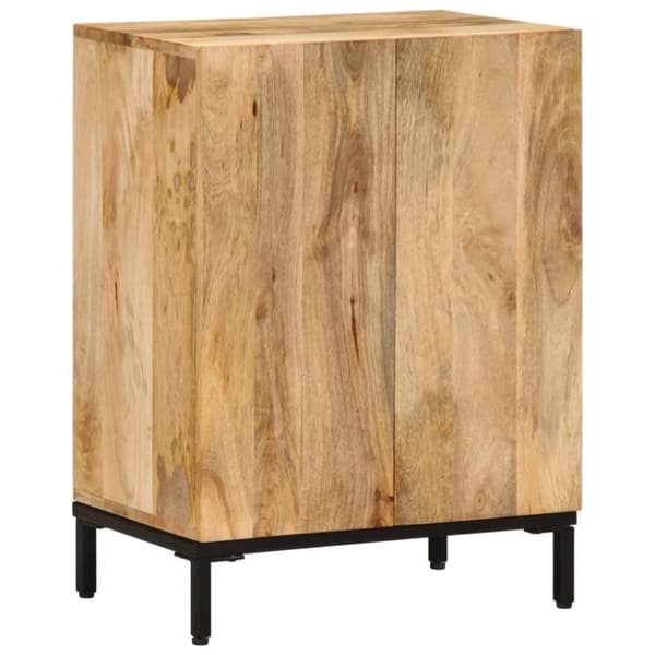 skab 53x35x72 cm massivt mangotræ