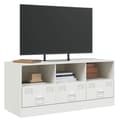 Miniatyrbillede 4 af 10: tv-bord 99x39x44 cm stål hvid