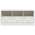 Miniatyrbillede 6 af 10: tv-bord 99x39x44 cm stål hvid