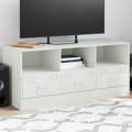 Miniatyrbillede 1 af 10: tv-bord 99x39x44 cm stål hvid