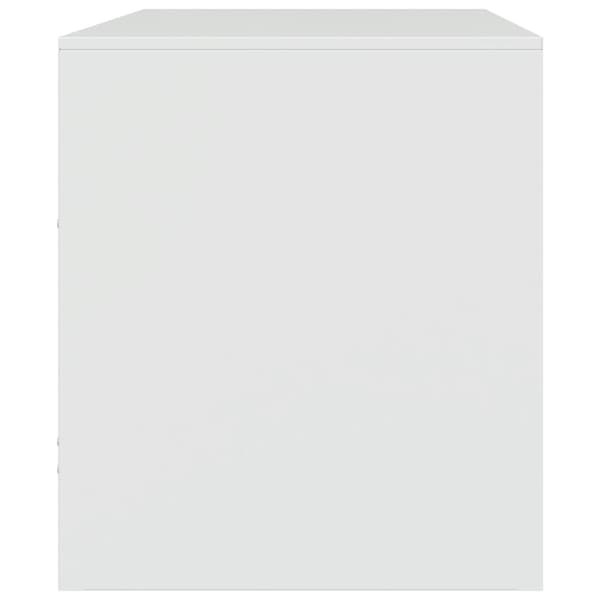 tv-borde 2 stk. 67x39x44 cm stål hvid