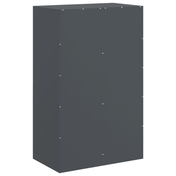 skab 67x39x107 cm stål antracitgrå