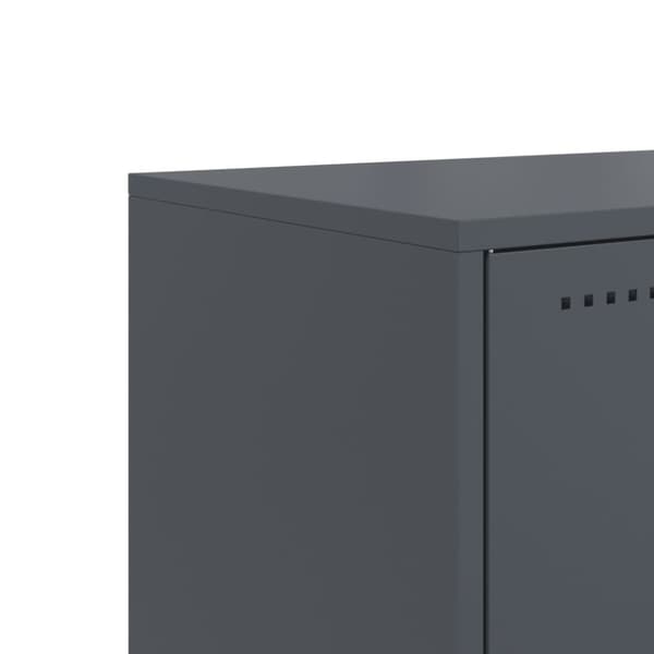 TV-taso antrasiitti 100,5x39x43,5 cm kylmävalssattu teräs
