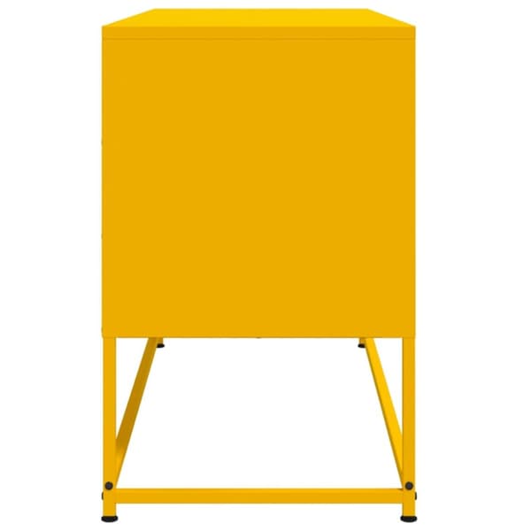 skab 36x39x123 cm stål hvid