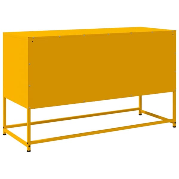 skab 36x39x123 cm stål hvid