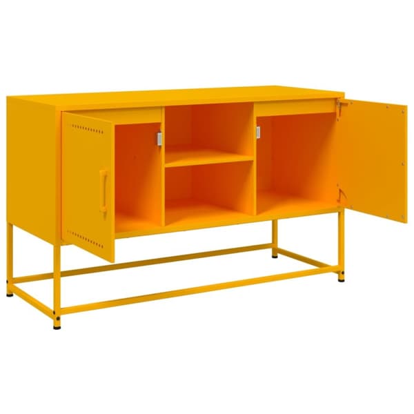 skab 36x39x123 cm stål hvid