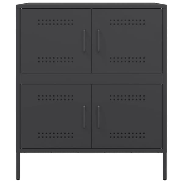 Senkki musta 68x39x79 cm teräs