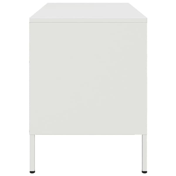 tv-borde 2 stk. 68x39x50,5 cm stål hvid