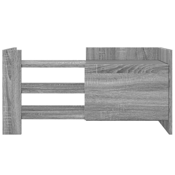 Tv-bänk grå sonoma 80x35x40 cm konstruerat trä
