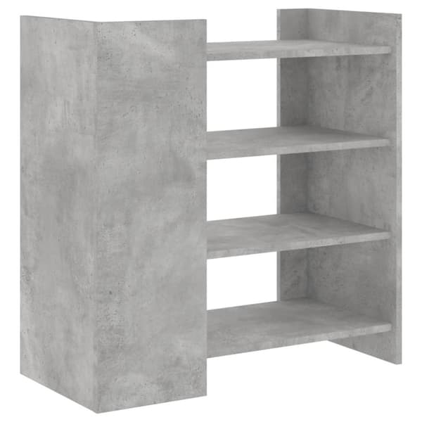 skænk 73,5x35x75 cm konstrueret træ betongrå