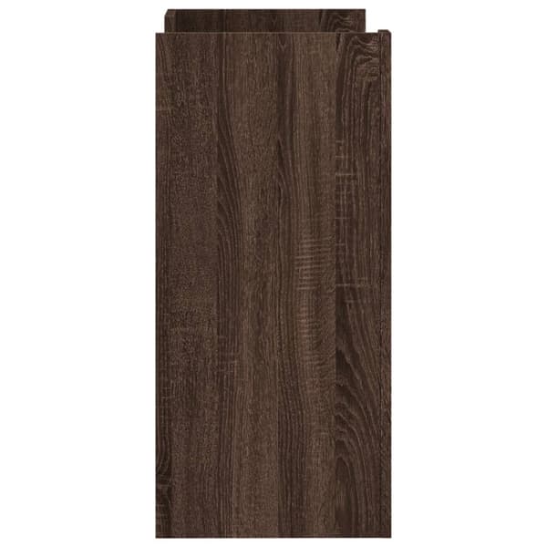 Senkki ruskea tammi 73,5x35x75 cm tekninen puu