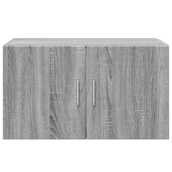 vægskab 70x42,5x49 cm konstrueret træ grå sonoma-eg