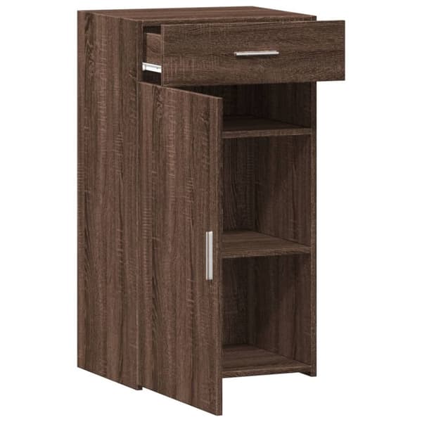 skab 50x42,5x93 cm konstrueret træ brun sonoma-eg
