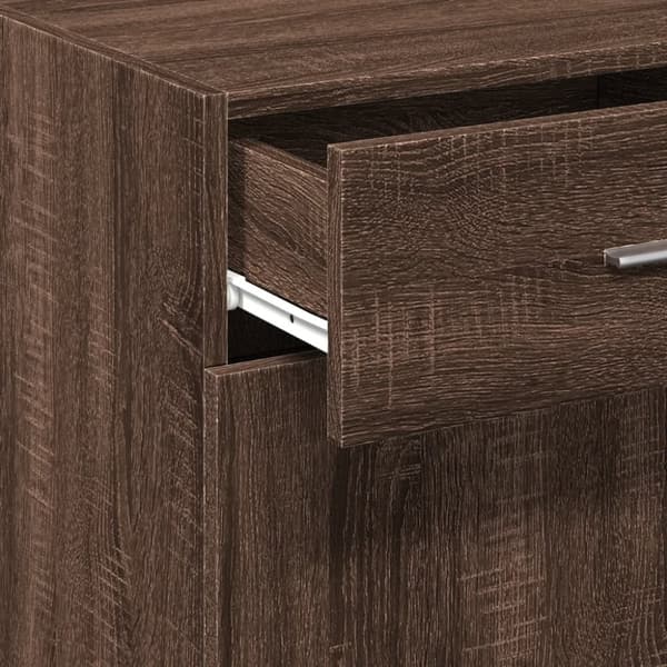 skab 50x42,5x93 cm konstrueret træ brun sonoma-eg