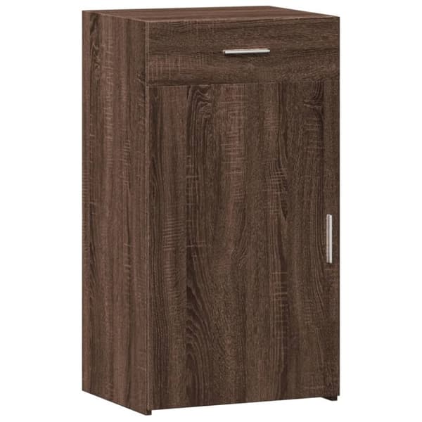 skab 50x42,5x93 cm konstrueret træ brun sonoma-eg