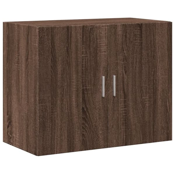 Kaappi ruskea tammi 80x42,5x249 cm tekninen puu