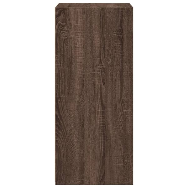 skænk 45x41x93 cm konstrueret træ brun egetræsfarve