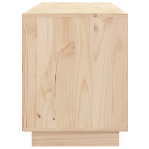 Tv-bänk 176x37x47,5 cm massiv furu