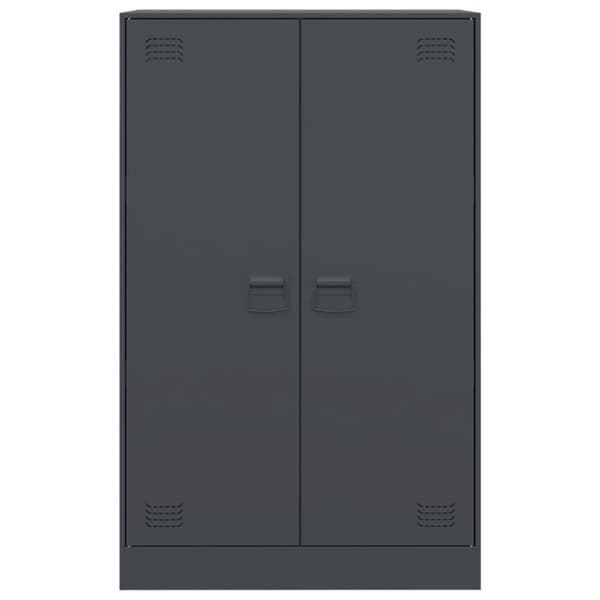 skab 67x39x107 cm stål antracitgrå