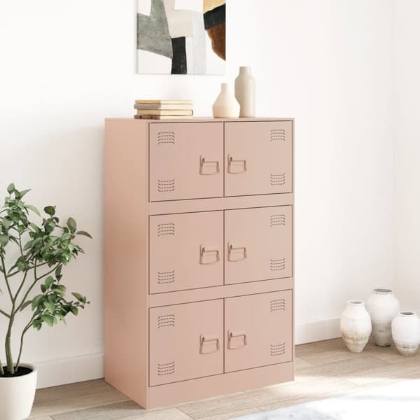 Senkki pinkki 67x39x107 cm teräs