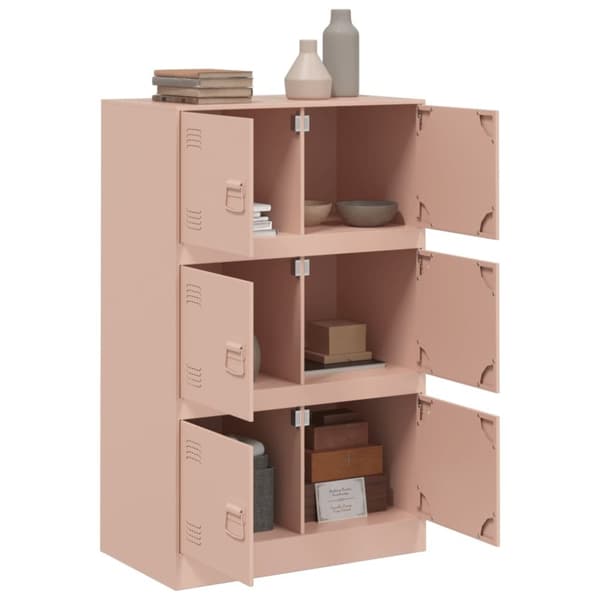Senkki pinkki 67x39x107 cm teräs