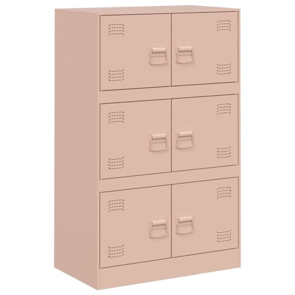 Senkki pinkki 67x39x107 cm teräs