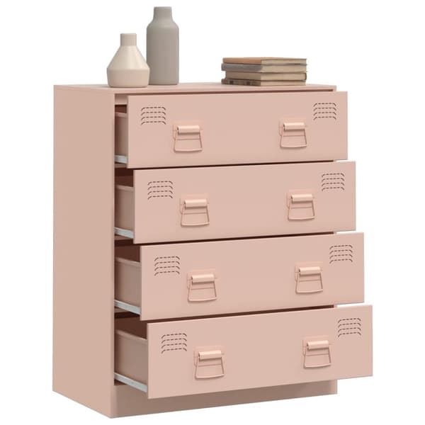 Senkki pinkki 67x39x83 cm teräs
